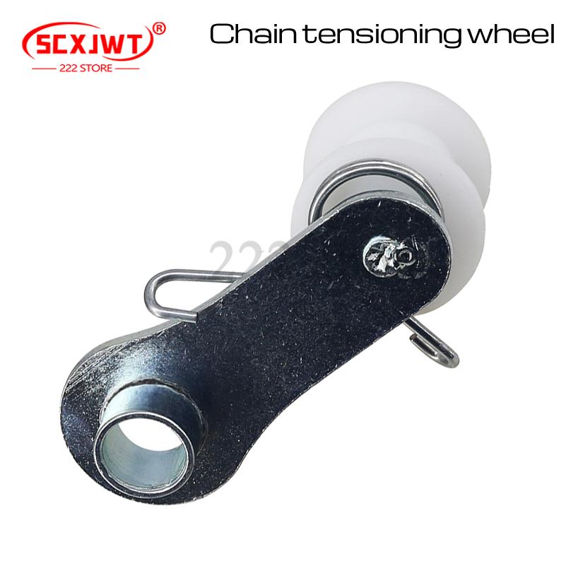 Roller Chain - Zestaw napinacza łańcucha sprężyny rolki prowadnicy
