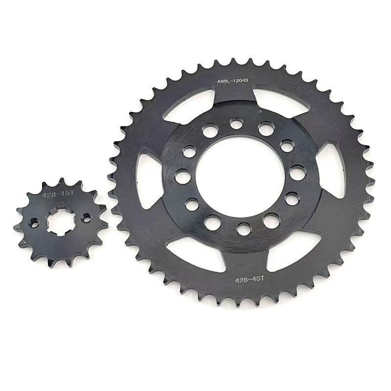 428 Chain - Przednie tylne zębatki motocyklowe do Yamaha