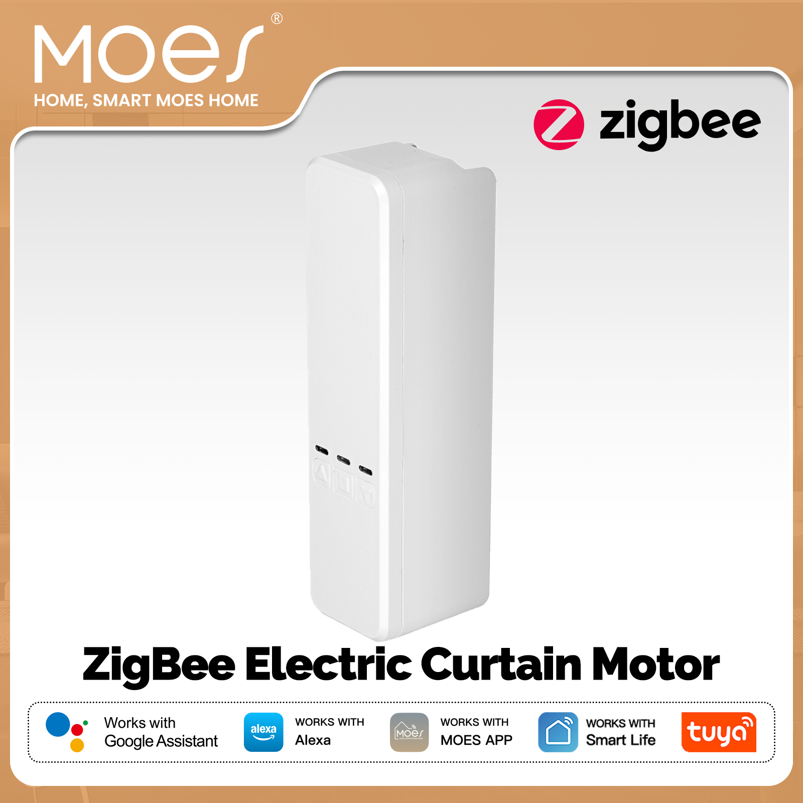 Roller Chain - MOES Tuya ZigBee Inteligentny Silnik do