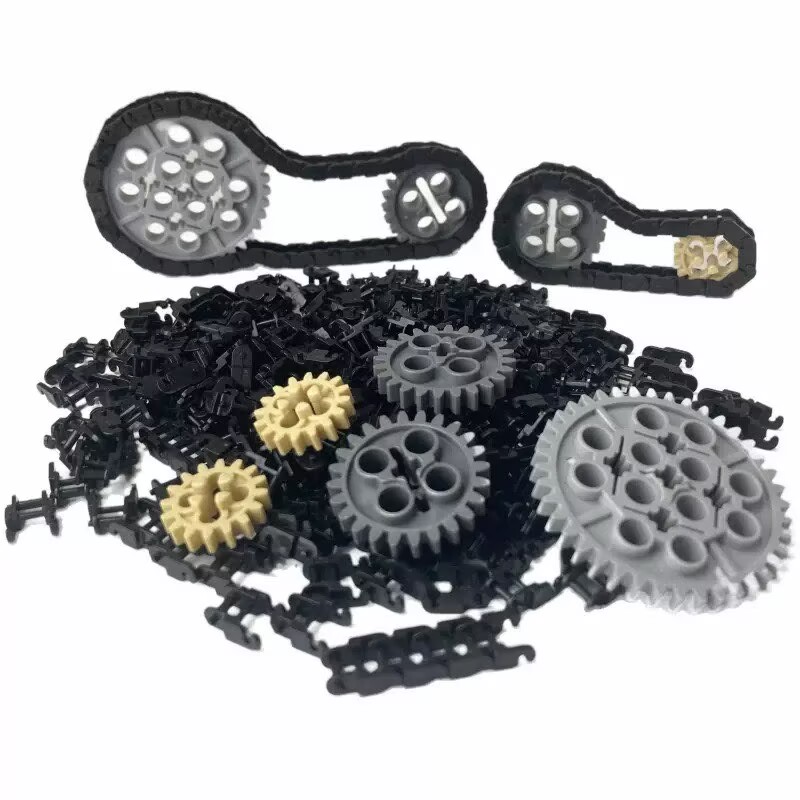 Motorcycle Parts Chain - Zestaw 5 sztuk łańcuchowych zębatek, technologia