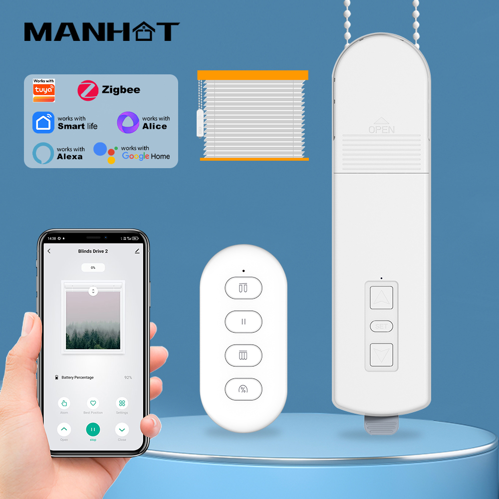 Roller Chain - Manhot ZigBee Inteligentny Elektryczny Silnik do