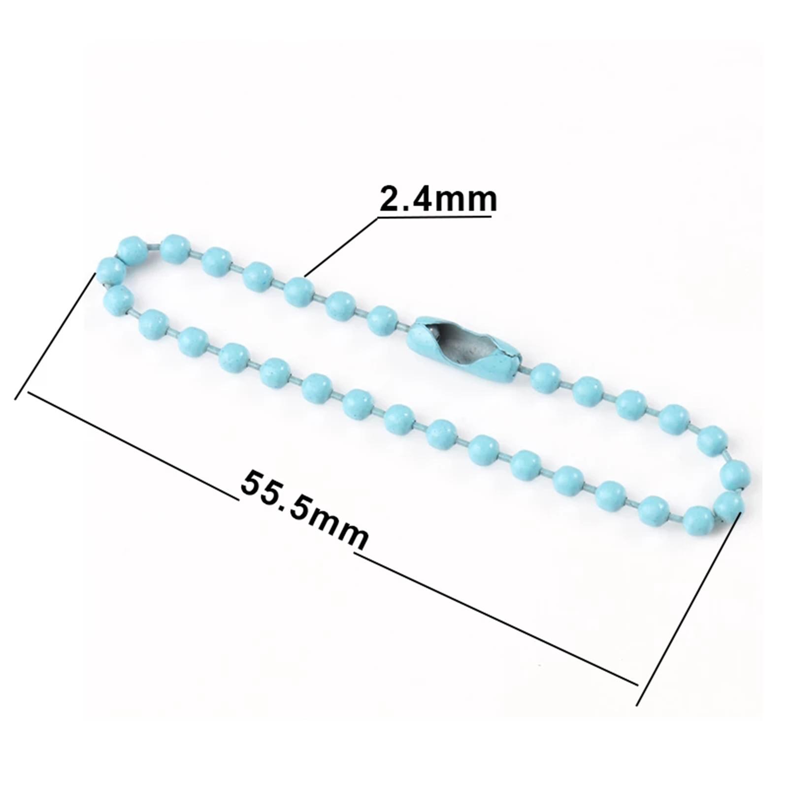 Xcm Chain - 100 sztuk łańcuszków z koralików, do