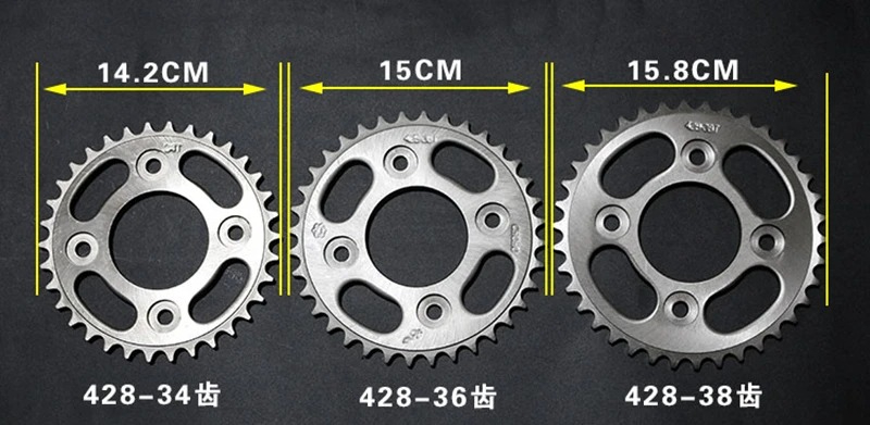 Zębatka motocyklowa 428-32T/34 – 428 Chain recenzja i cena