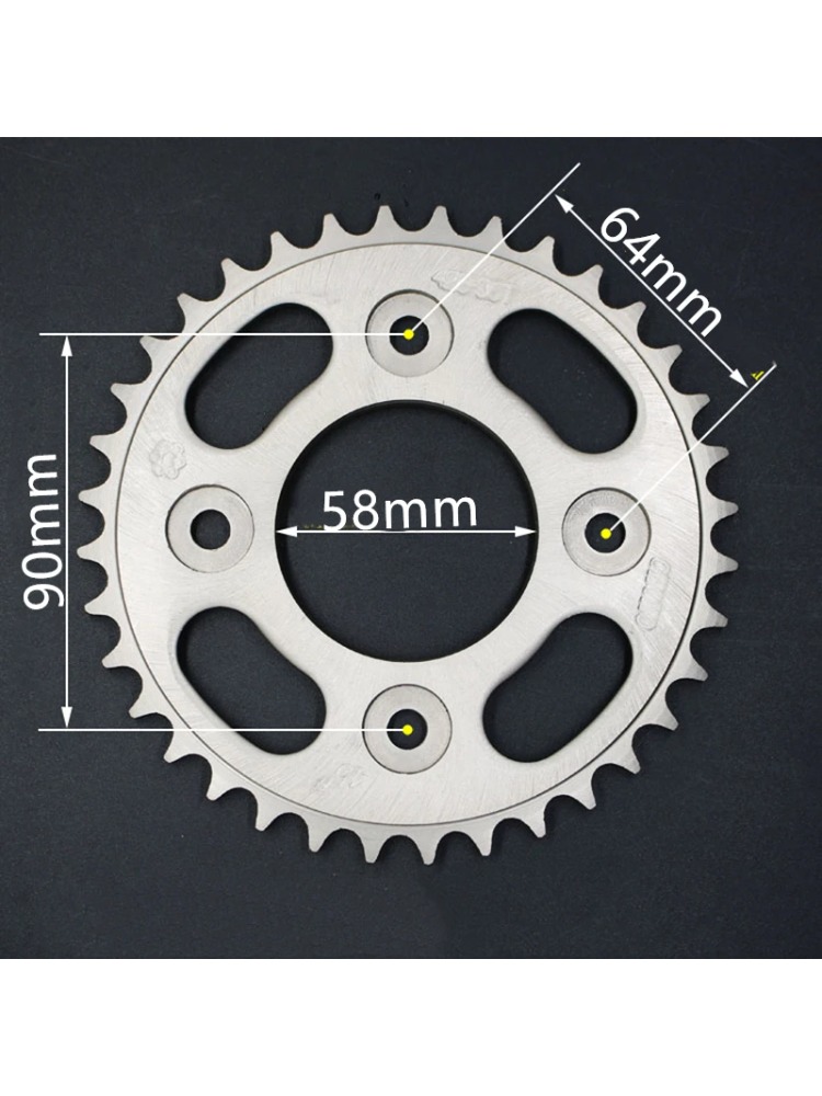 Zębatka motocyklowa 428-32T/34 – 428 Chain recenzja i cena