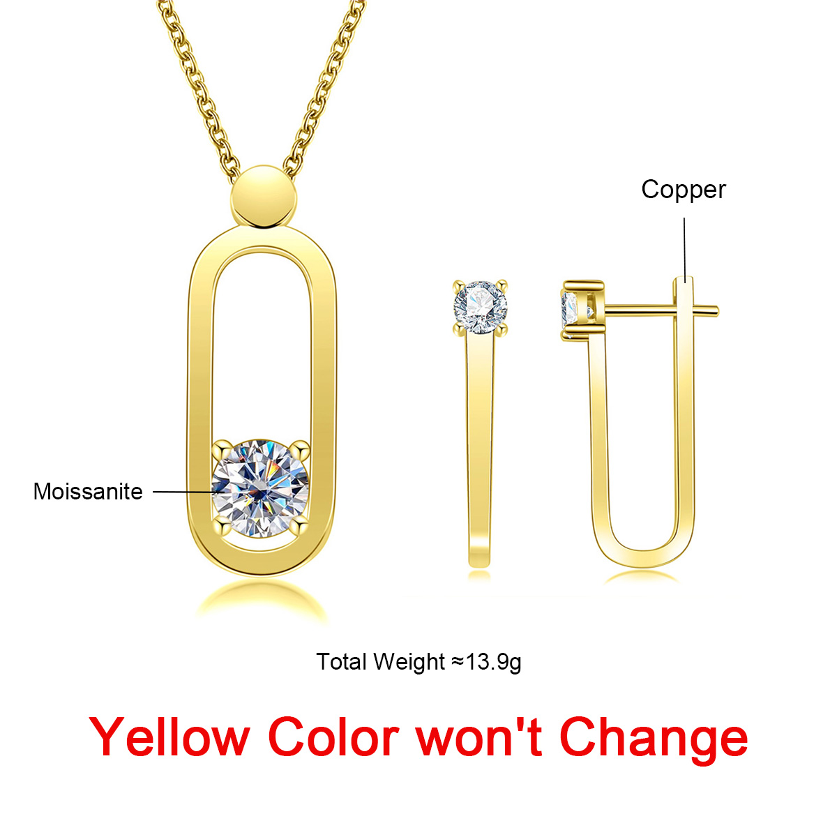 AnuJewel 2ct D kolor Moissanit – Ansi Chain recenzja i cena