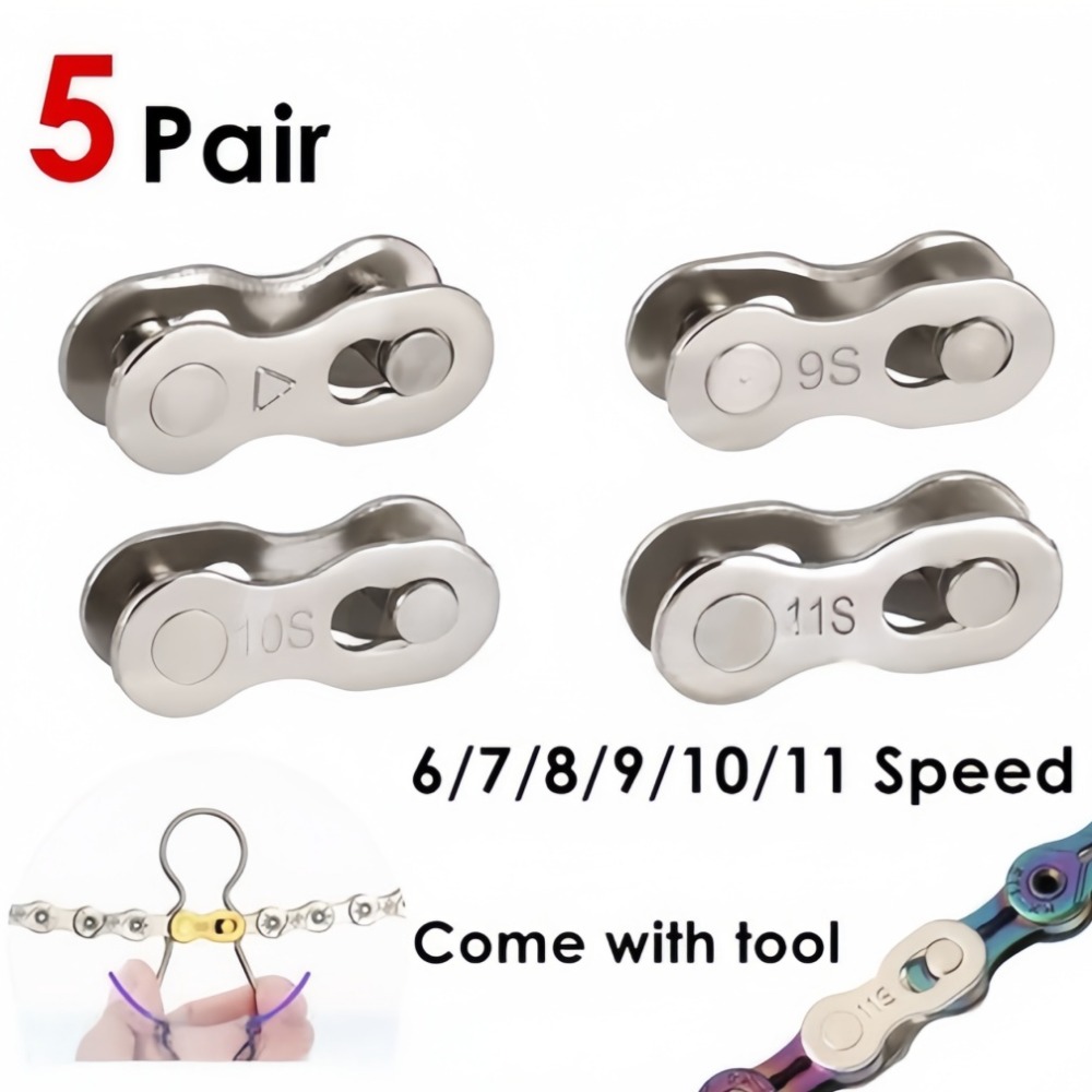 5 par łączników łańcucha rower – Master Link Chain recenzja i cena